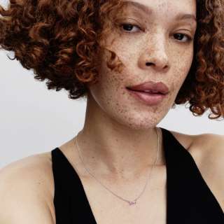 Colier cu pandantiv fundă 