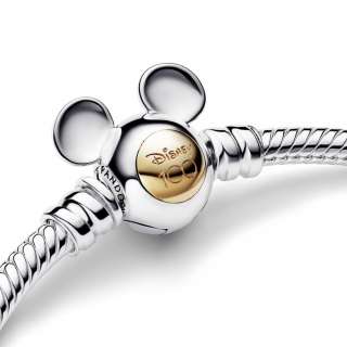 Brățară tip lanț clasic Moments aniversar cu numărul 100 Disney