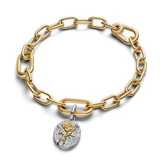 Talisman de tip medalion cu trandafir