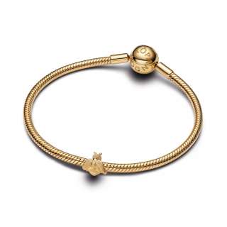 Mini talisman cu albină texturată 