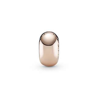 Talisman solitaire cu fixare ușoară cu inimă roz