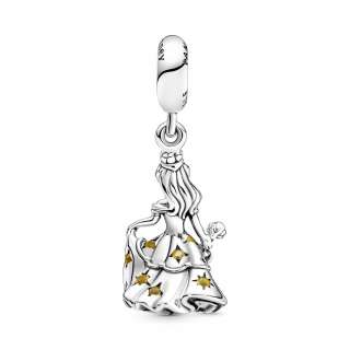 Talisman de tip pandantiv Frumoasa dansând din „Frumoasa și bestia” de la Disney