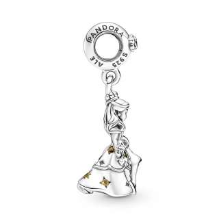 Talisman de tip pandantiv Frumoasa dansând din „Frumoasa și bestia” de la Disney