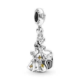 Talisman de tip pandantiv Frumoasa dansând din „Frumoasa și bestia” de la Disney
