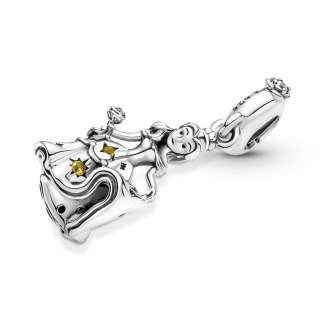 Talisman de tip pandantiv Frumoasa dansând din „Frumoasa și bestia” de la Disney