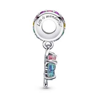 Talisman de tip pandantiv din sticlă de Murano cu arbore al comuniunii