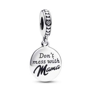 Кулон-подвеска с возможностью гравировки Mama