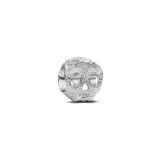 Mini talisman cu craniu texturat