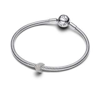 Mini talisman cu lună texturată