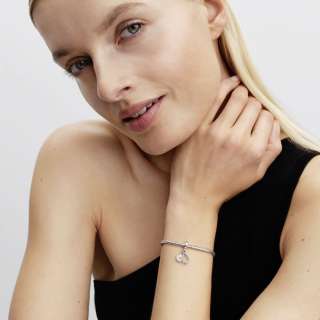 Двойной шарм-подвеска «Опалесцентная бесконечность» 