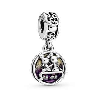 Talisman de tip pandantiv Disney Mickey Mouse & Minnie Mouse „Happily Ever After”