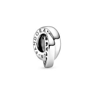 Talisman tip distanțier cu logo și inimioare