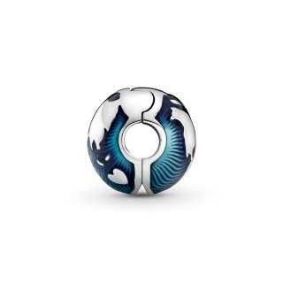 Talisman cu fixare rapidă cu glob albastru