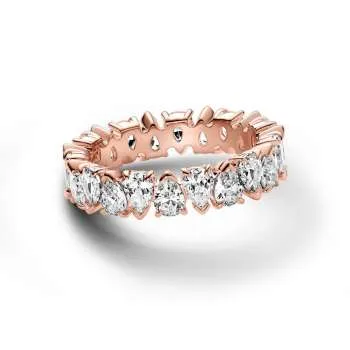 Кольцо Alternating Sparkling Band 