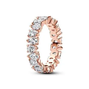 Кольцо Alternating Sparkling Band 