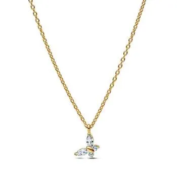 Colier cu pandantiv fluture 