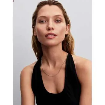 Colier cu lanț tip biluțe 