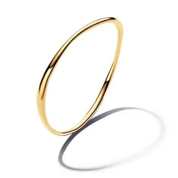 Brățară bangle în formă organică 
