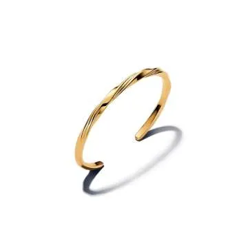 Brățară Bangle împletită deschisă 