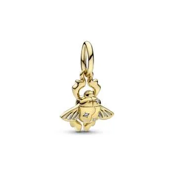 Talisman de tip pandantiv cu scarabeu din filmul de animație Aladin de la Disney 