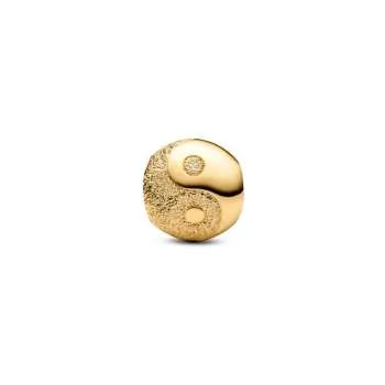 Mini talisman Yin și Yang texturat 