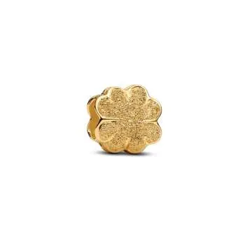 Mini talisman cu trifoi texturat 
