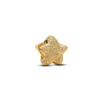 Mini talisman cu stea texturată 