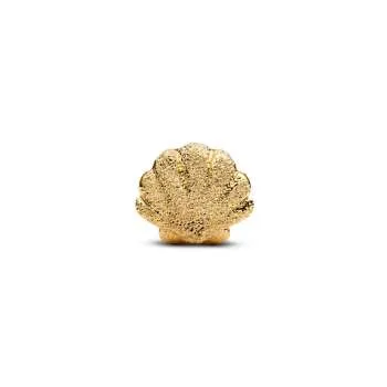 Mini talisman cu scoică texturată 