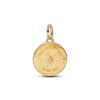Talisman de tip medalion cu rândunică 