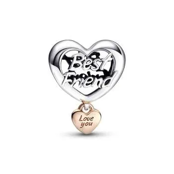 Talisman cu inimă Love You Best Friend 