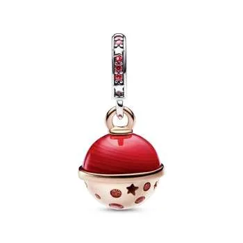 Talisman Bicolor Planeta Marte Murano & Pandantiv Strălucitor 