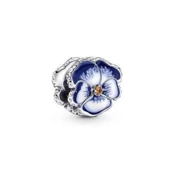 Talisman cu panseluță albastră 