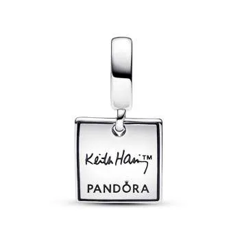 Talisman de tip pandantiv dublu cu inimă aflată în mers Keith Haring™ x Pandora 