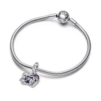 Talisman de tip pandantiv Disney Pixar Wall-E & Eve fosforescent 