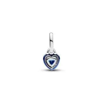Mini pandantiv suspendat Pandora ME Chakra Albastră în formă de inimă 