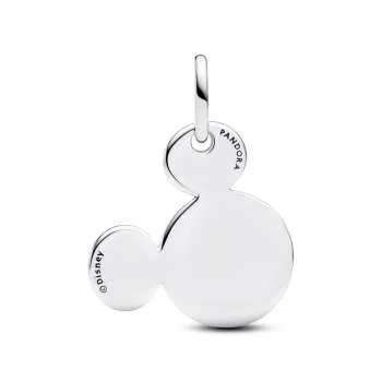 Talisman de tip pandantiv inscripționabil cu Mickey Mouse de la Disney 