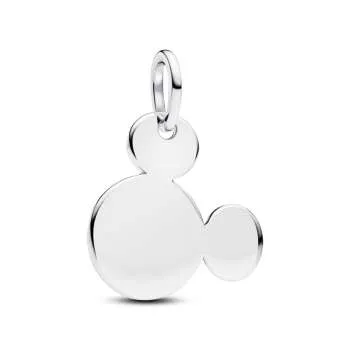 Talisman de tip pandantiv inscripționabil cu Mickey Mouse de la Disney 
