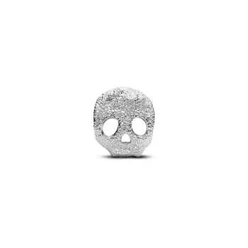 Mini talisman cu craniu texturat 