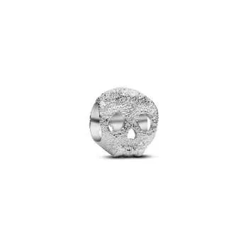 Mini talisman cu craniu texturat 