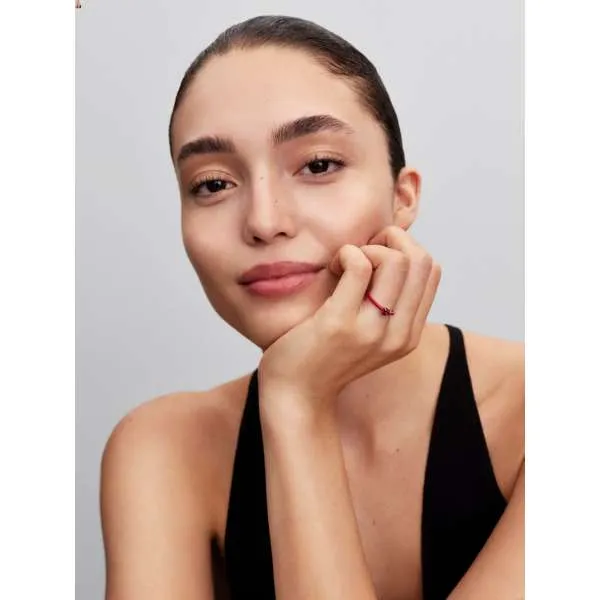 Inel inimă Chakra roșie 