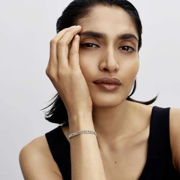 Brățară lanț cubanez oval 