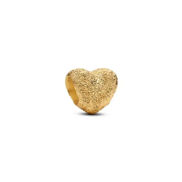 Mini talisman cu inimă texturată