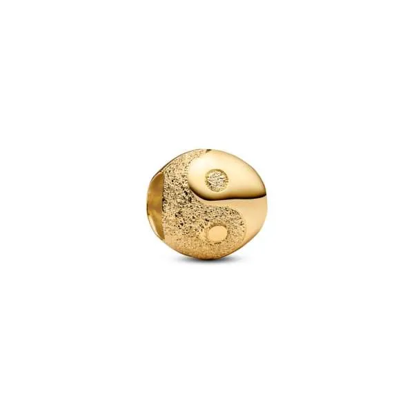 Mini talisman Yin și Yang texturat
