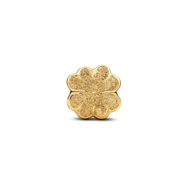 Mini talisman cu trifoi texturat