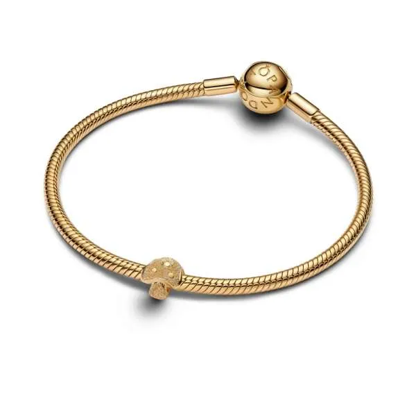 Mini talisman cu ciupercă texturată