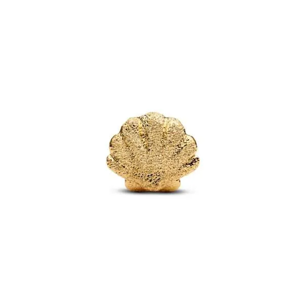 Mini talisman cu scoică texturată