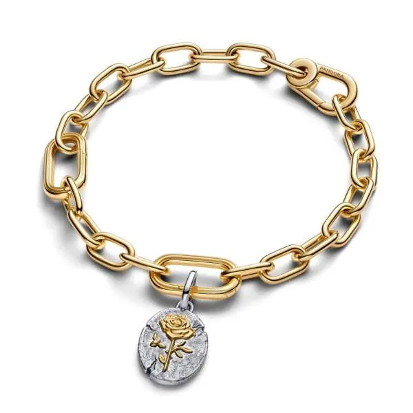 Talisman de tip medalion cu trandafir