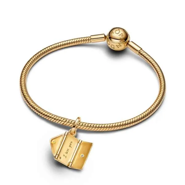 Talisman de tip pandantiv cu plic inscripționabil care poate fi deschis 