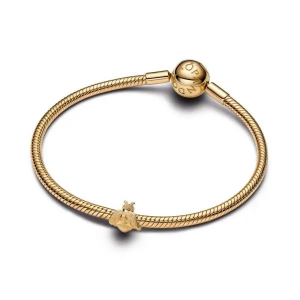 Mini talisman cu albină texturată 