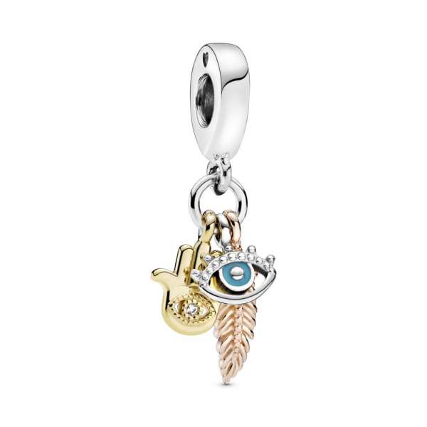 Talisman de tip pandantiv Hamsa, ochiul atoatevăzător și spiritualitate